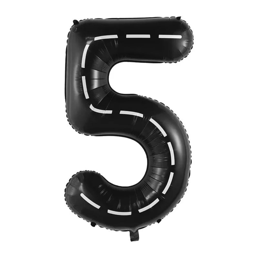 Racing Theme 40 inch number balloon for birtday party decoration