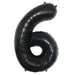 40 inch Black Number Balloon Birthday Balloon for Party Decoration