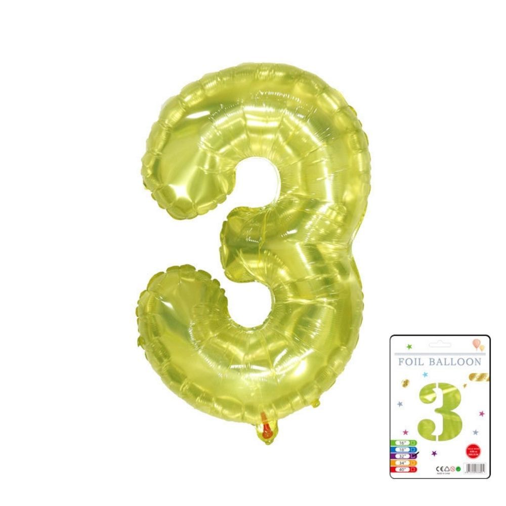 All 40inch Crystal Jelly Number Balloons Party Decorations for Birthday