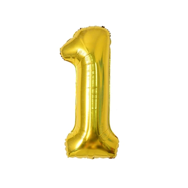All 32inch Number Balloon No Helium 32 inch Number Balloon