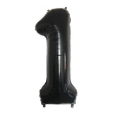 40 inch Black Number Balloon Birthday Balloon for Party Decoration