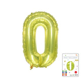 All 40inch Crystal Jelly Number Balloons Party Decorations for Birthday