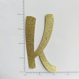 Happy Birthday Banner Custom Cursive Glitter Gold Script Font Banner