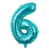40 inch Emerald Green Number Balloon Birthday Balloon for Party Decoration
