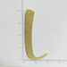 Custom Cursive Glitter Gold Script Font Banner