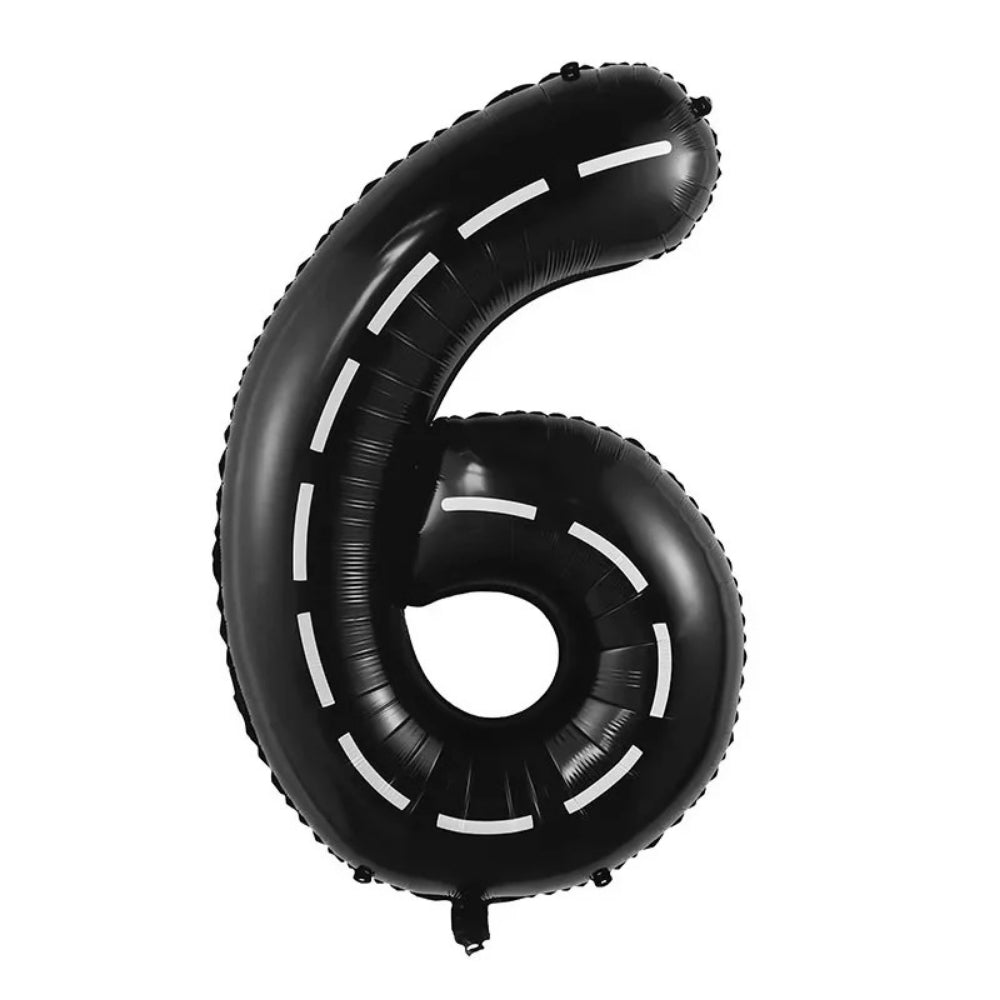 Racing Theme 40 inch number balloon for birtday party decoration