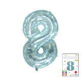 All 40inch Crystal Jelly Number Balloons Party Decorations for Birthday