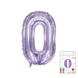 All 40inch Crystal Jelly Number Balloons Party Decorations for Birthday