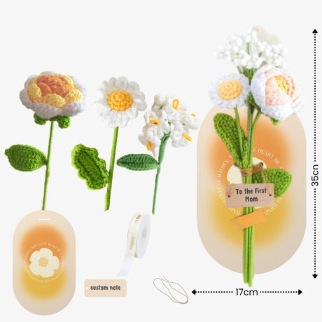 Happy Mother's day banner gift flower and decoration