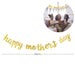 Happy Mother's day banner gift flower and decoration