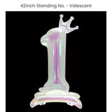 All 40 inch Standing Number Balloon