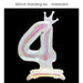 All 40 inch Standing Number Balloon