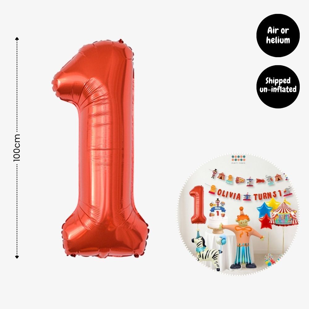 [SG Instock] - Personalised Carnival Circus Animal Theme Birthday Party Decoration
