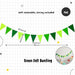 [SG Instock] Decorative Banner Garland Circle Star Flag Bunting Happy Birthday Party Decoration