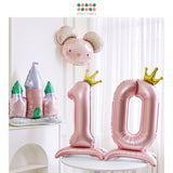 All 40 inch Standing Number Balloon