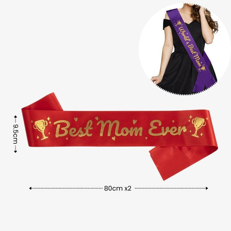 Happy Mother's day banner gift flower and decoration