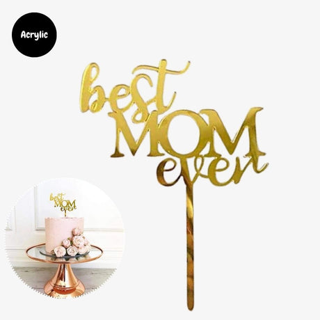 Happy Mother's day banner gift flower and decoration