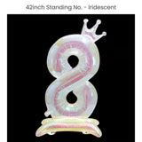 All 40 inch Standing Number Balloon