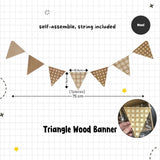 [SG Instock] Decorative Banner Garland Circle Star Flag Bunting Happy Birthday Party Decoration