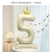 All 40 inch Standing Number Balloon