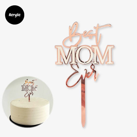 Happy Mother's day banner gift flower and decoration