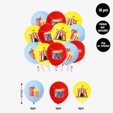 [SG Instock] - Personalised Carnival Circus Animal Theme Birthday Party Decoration