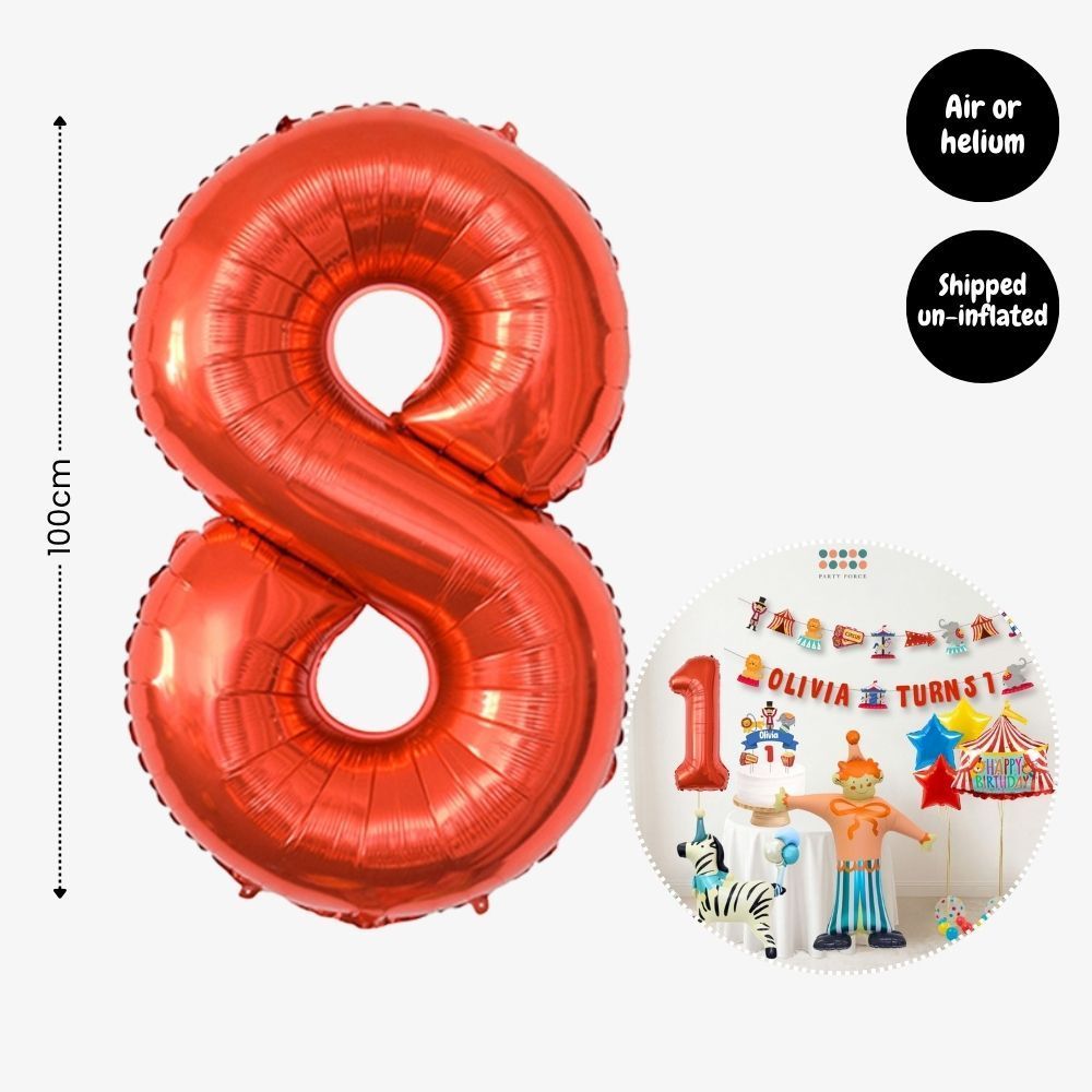 [SG Instock] - Personalised Carnival Circus Animal Theme Birthday Party Decoration