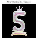 All 40 inch Standing Number Balloon