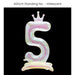 All 40 inch Standing Number Balloon