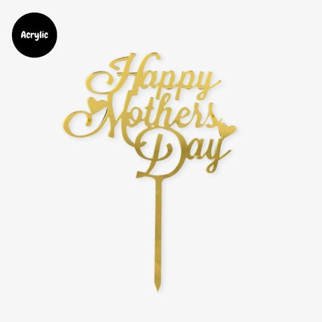 Happy Mother's day banner gift flower and decoration
