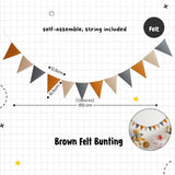 [SG Instock] Decorative Banner Garland Circle Star Flag Bunting Happy Birthday Party Decoration