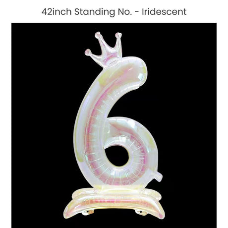 All 40 inch Standing Number Balloon