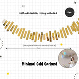 [SG Instock] Decorative Banner Garland Circle Star Flag Bunting Happy Birthday Party Decoration