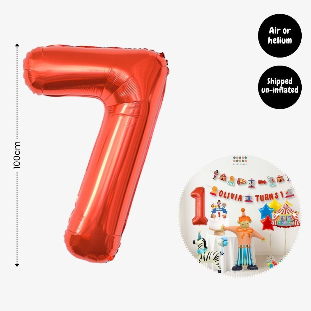 [SG Instock] - Personalised Carnival Circus Animal Theme Birthday Party Decoration