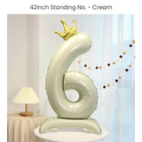 All 40 inch Standing Number Balloon