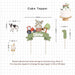 [SG Instock] - Personalised Farm Animal Theme Birthday Party Decoration