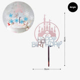 [SG Instock] - Personalised Princess Theme Birthday Party Decoration