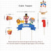 [SG Instock] - Personalised Carnival Circus Animal Theme Birthday Party Decoration