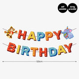 [SG Instock] - Personalised Carnival Circus Animal Theme Birthday Party Decoration