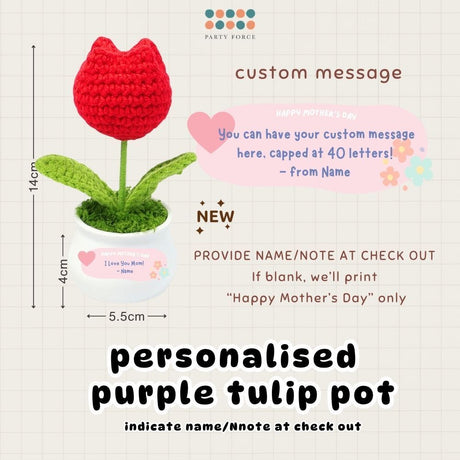 Happy Mother's day banner gift flower and decoration