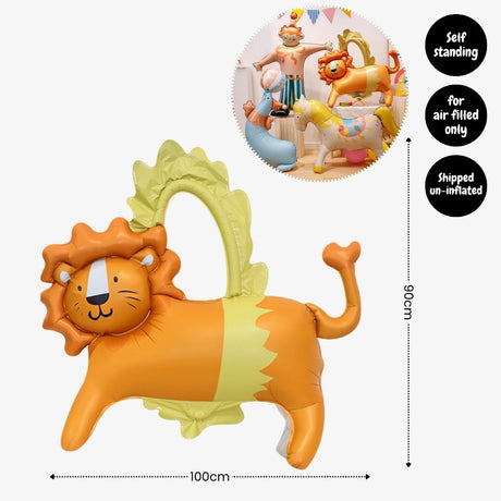 [SG Instock] - Personalised Carnival Circus Animal Theme Birthday Party Decoration