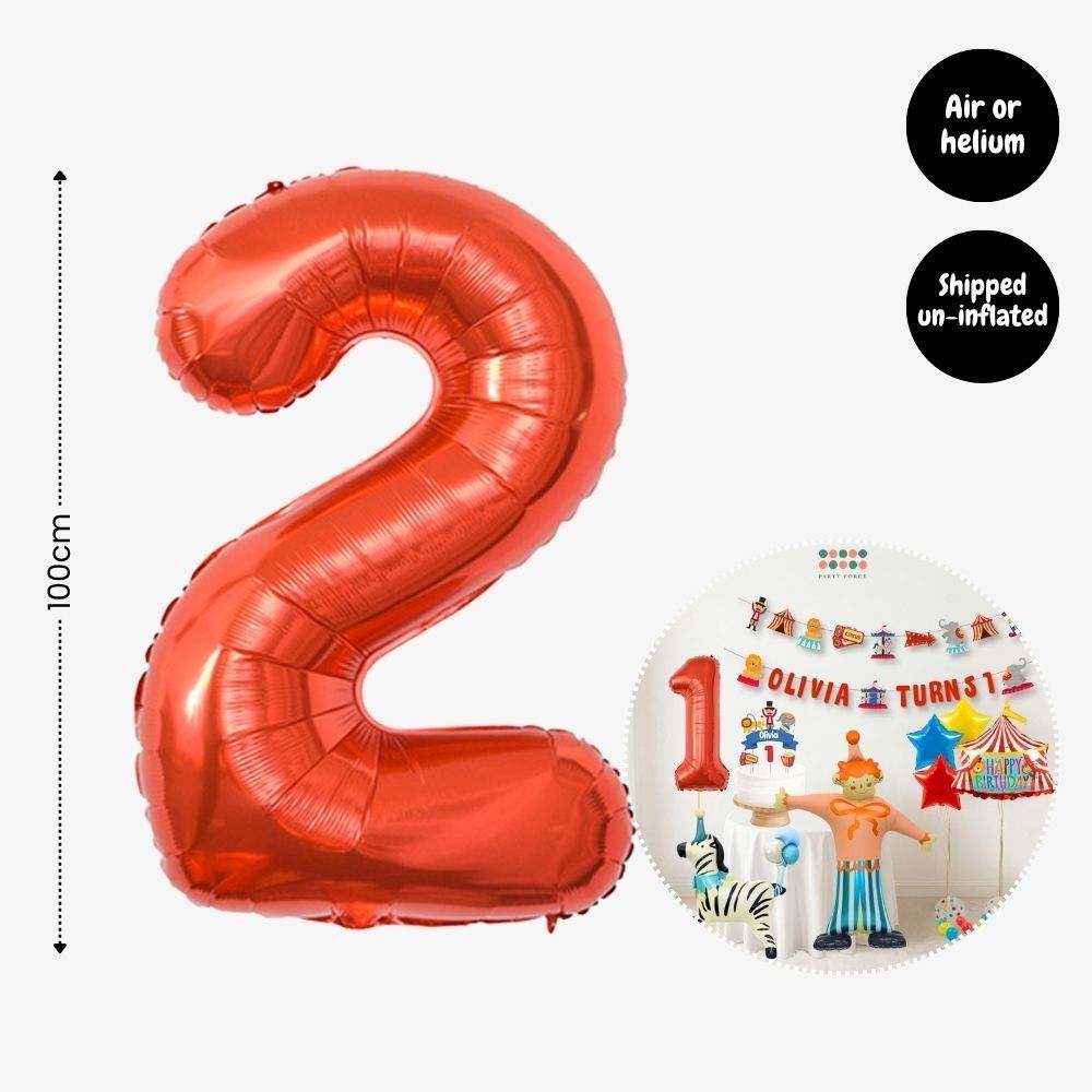 [SG Instock] - Personalised Carnival Circus Animal Theme Birthday Party Decoration