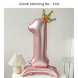 All 40 inch Standing Number Balloon