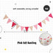 [SG Instock] Decorative Banner Garland Circle Star Flag Bunting Happy Birthday Party Decoration