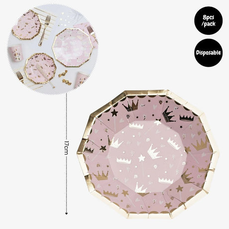 [SG Instock] - Personalised Princess Theme Birthday Party Decoration