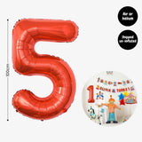 [SG Instock] - Personalised Carnival Circus Animal Theme Birthday Party Decoration