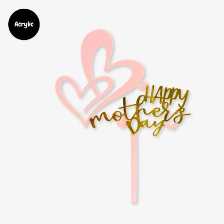 Happy Mother's day banner gift flower and decoration