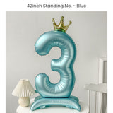 All 40 inch Standing Number Balloon
