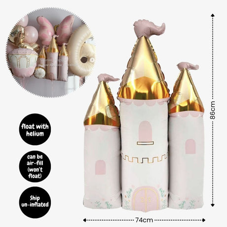 [SG Instock] - Personalised Princess Theme Birthday Party Decoration