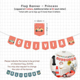 [SG Instock] - Personalised Racing car motorbike Theme Birthday Party Decoration
